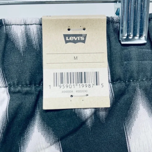 Levi’s XX Chino Shorts Men's LEZ Taper Black & White Stretch Casual Sz M New - Picture 10 of 12